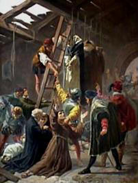 Gorkum hanging by Cesare Fracassini